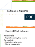 Fertilizers & Nutrients