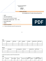 GSTR-9: Government of India/State Department of