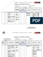 Informe de Las Reuniones Colegiadas Abril