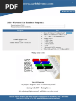 Renault Without CAN+old ECUs