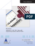 PLC-Driver (V5) HITACHI H EH-150 Micro-EH - Programming Interface - Ethernet TCP-IP