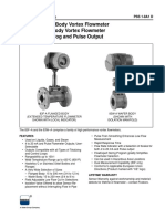 Foxboro Vortex Flow Meters