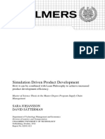 Simulation Driven Product Development.