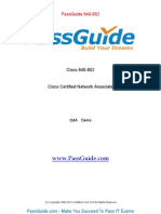 Cisco 640-802: Passguide 640-802