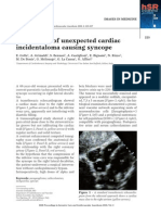 A Rare Case of Unexpected Cardiac Incidentaloma Causing Syncope