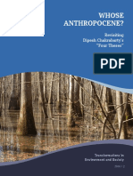 Whose Anthropocene Dipesh Chakrabarty PDF