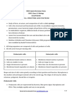 11 Biology Notes Ch08 Cell Structure and Functions