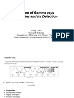 Gamma Ray Interaction