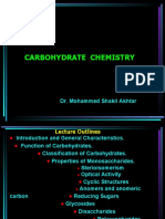 Carbohydrate Chemistry: Dr. Mohammed Shakil Akhtar