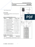 Isc BU2520DX: Isc Silicon NPN Power Transistor