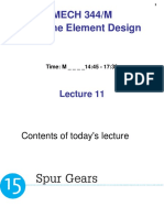 MECH 344/M Machine Element Design