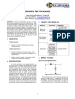 Circuitos Rectificadores: Practica #6