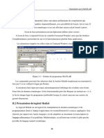 Modélisation Du MATLAB