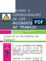 Causas y Consecuencias de Los Accidentes Laborales