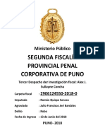 Carpeta Fiscal Robo