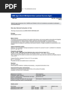 EMB Agar (Eosin Methylene-Blue Lactose Sucrose Agar) : See Also General Instruction of Use