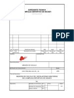 Memoria Descriptiva Instalaciones Sanitarias