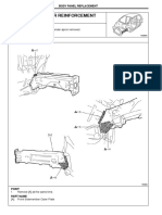 Front Sidemember Reinforcement (ASSY) : With The Radiator Support and Front Fender Apron Removed