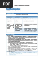 Planificación de Sesión de Aprendizaje