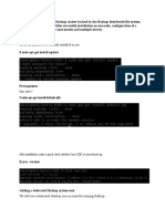 Single Node Hadoop Cluster