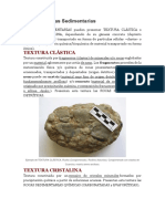 Texturas Rocas Sedimentarias