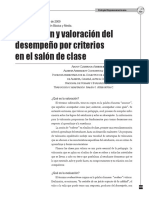 Dialnet EvaluacionYValoracionDelDesempenoPorCriteriosEnElS 4040400