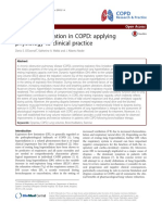 Lung Hyperinflation in COPD: Applying Physiology To Clinical Practice