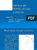 Dinamica Del Movimiento Circular Uniforme