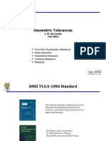 F 5 Geo Tolerances