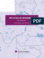 Policy Brief Militias in Myanmar ENG