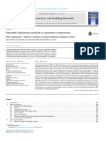 Expanded Polystyrene Geofoam in Pavement Construction