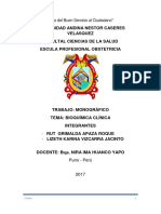 Monografia Bioquimica Clinica 1