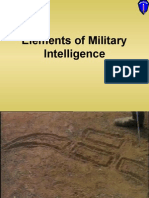 Military-Intelligence OCS Lecture