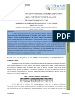 The Implementation of Tourism Demand Forecasting Using Seasonal Arima For The Investment Analysis of Floating Aquaculture