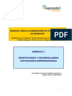 Módulo 1 Capacidades Emprendedoras