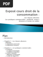 Expose Cours Droit de La Consommation 1