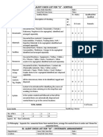 5s Audit Check List