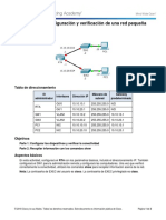 1.1.4.5 Packet Tracer - Configuring and Verifying A Small Network Instructions