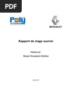 Stage Ouvrier Rapport Final