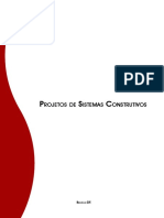 Projetos de Sistemas Construtivos