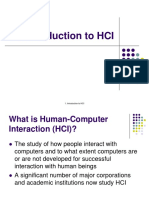 1 Introduction HCI