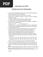 Laboratorio Intervalos de Intervalos de Confianza Spss