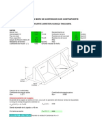 Diseno de Muro de Contrafuerte