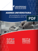 Agenda Universitaria - 9 de Junio WEB