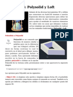 Tutorial 08 - Polysolid y Loft