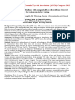 The Characteristics of Infants With Congenital Hypothyroidism Detected Through Neonatal Screening