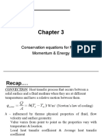 Class II - Conservation Equations