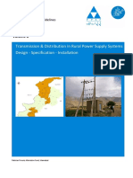 Transmission & Distribution in Rural Power Supply Systems Design PDF