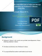 Randomized Placebo-Controlled Trial of Adjuvant Therapy With Withania Somnifera in Parkinson'S Disease. (Wis-Pd)