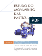 Estudo Do Movimento Das Partículas